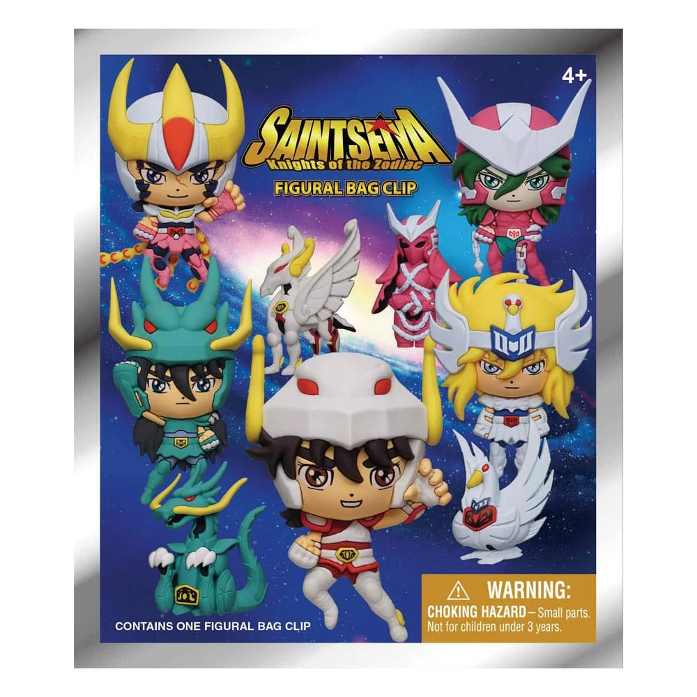 Saint Seiya 3D Foam Bag Clips Series 1 Blind Bag - 1 Unidade